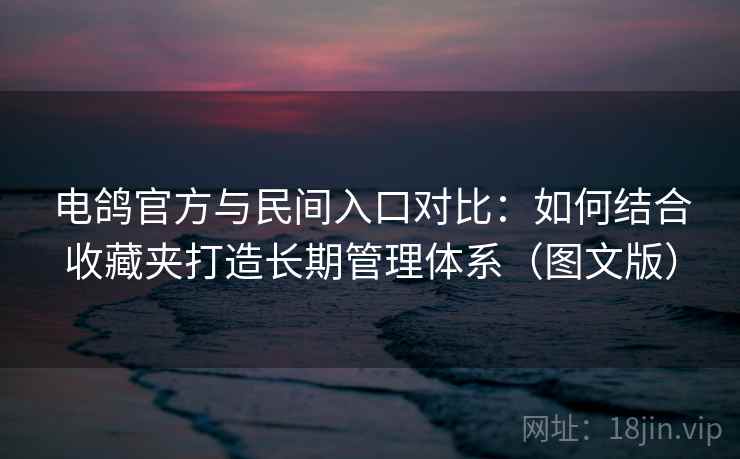 电鸽官方与民间入口对比：如何结合收藏夹打造长期管理体系（图文版）