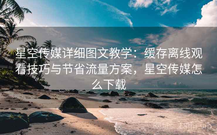 星空传媒详细图文教学:缓存离线观看技巧与节省流量方案,星空传媒怎么下载